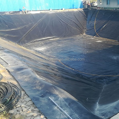 Rolo de geomembrana de HDPE de 1 mm para revestimento de piscinas de peixe e equipamentos de aquicultura