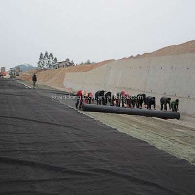 1m-8m Largura Preto Branco Verde Azul HDPE Geomembrane Liner para Projetos Ambientais