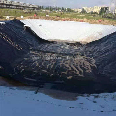 Moderno Geomembrana Suave HDPE Liner de lago de peixe para aterros sanitários 1mm a 2mm comprimento 50-200m