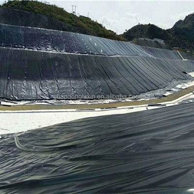 Moderno Geomembrana Suave HDPE Liner de lago de peixe para aterros sanitários 1mm a 2mm comprimento 50-200m