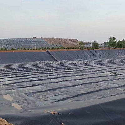 1-6m Largura HDPE Geomembrana lisa para peixe lago Liner Retorno e substituição oferecida