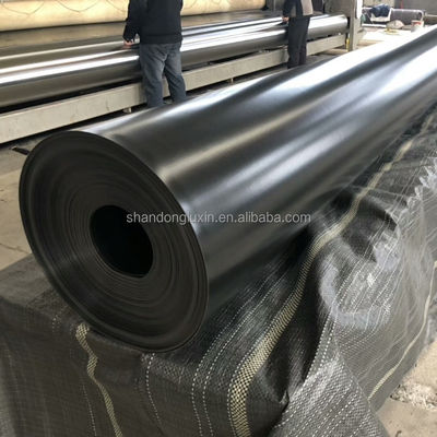 1-6m Largura HDPE Geomembrana lisa para peixe lago Liner Retorno e substituição oferecida