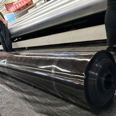 1m-8m Largura Geomembrana HDPE de textura dupla para lagoas e aterros sanitários 1mm espessura