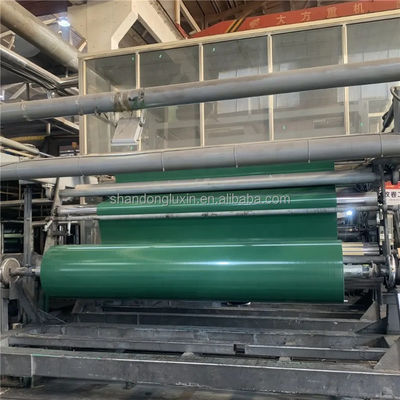 Tela de PVC resistente à água, revestida e de estilo de chapa para caminhão