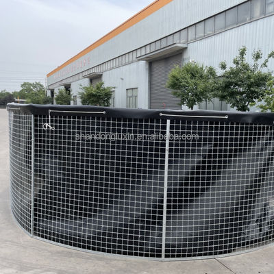 0Folha de revestimento de geomembrana de HDPE de.5 mm para lagoa de pecuária fácil de instalar e manter