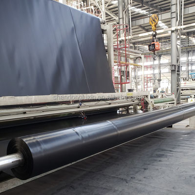 Geomembranas PVC LDPE HDPE Fish Pond Liner Dam Liner comprimento 50-200m espessura 0,3mm-2,8mm