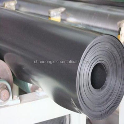 Geomembranas PVC LDPE HDPE Fish Pond Liner Dam Liner comprimento 50-200m espessura 0,3mm-2,8mm