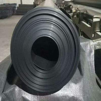 Geomembrana de HDPE preto de 1 mm e 2 mm para revestimentos de lagoas agrícolas, biodigestor e aterro sanitário