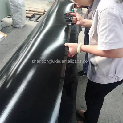 Geomembrana de polietileno preto para digestores de biogás 2 mm HDPE