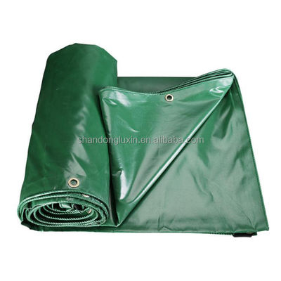 Tela de terra de acampamento de PVC tecido a preços acessíveis para terra de acampamento de telhas folha de piso