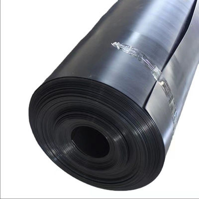 Geomembrana de HDPE de superfície lisa e dupla preta de 0,5 mm para lago de estrada e lago de peixe