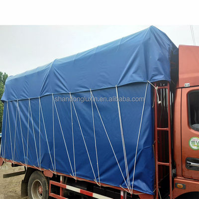 2m-100m Largura PVC Tarpaulin Cobertura de plástico para barraca de tendas ao ar livre Telhado Camp Blue Poly Tarp