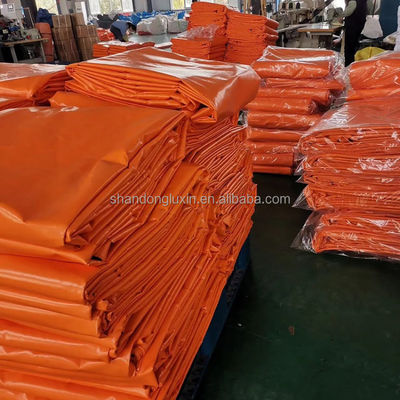 Caminhão de caminhão impermeável Tarpaulin Roll Heavy Duty PVC Material transparente com tecido