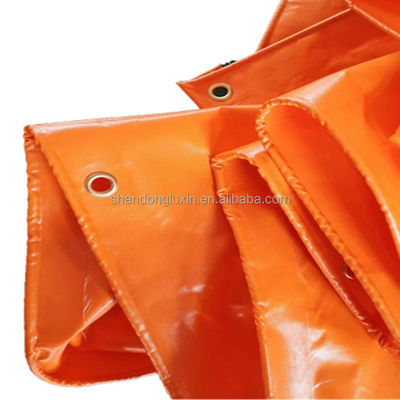 Caminhão de caminhão impermeável Tarpaulin Roll Heavy Duty PVC Material transparente com tecido