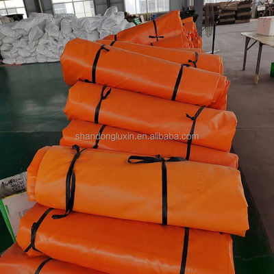 Caminhão de caminhão impermeável Tarpaulin Roll Heavy Duty PVC Material transparente com tecido