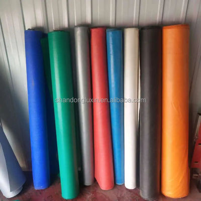 Caminhão de caminhão impermeável Tarpaulin Roll Heavy Duty PVC Material transparente com tecido