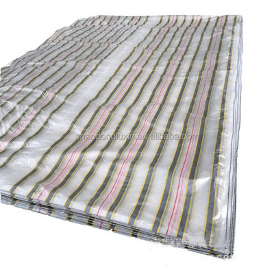 Tela de polietileno revestida em PE de 180 gsm para bloqueio de luz solar à prova de água e poeira