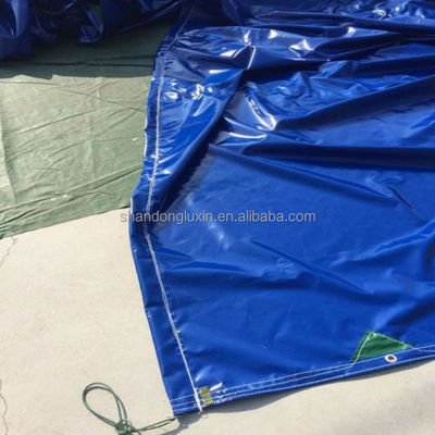 Tecido de telha de PVC impermeável UV Tecido de telha de telhado tratado Outros tecidos