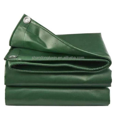 Folhas acabadas de lonas impermeáveis revestidas em PVC Largura 2 m-100 m para telhado de caminhão