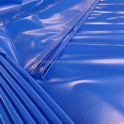 Folhas de lonas de PVC impermeáveis para proteção contra incêndio e instalações ao ar livre