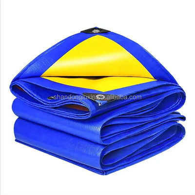 50-300gm Folha de cobertura de lona impermeável revestida com telha de PE para protecção ao ar livre