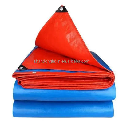 50-300gm Folha de cobertura de lona impermeável revestida com telha de PE para protecção ao ar livre