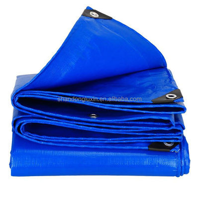 50-300gm Folha de cobertura de lona impermeável revestida com telha de PE para protecção ao ar livre