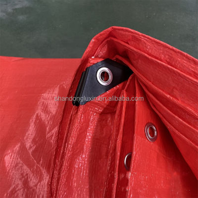 Cobertura de camião Leve 50-300gm Polietileno revestido Duplo Waterproof PE Tarpaulin