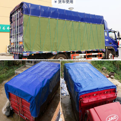 Revestimento impermeável de camião e de armazenagem de HDPE Tecelagem com LDPE Lamination PE Tarpaulin