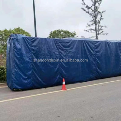 Revestimento impermeável de camião e de armazenagem de HDPE Tecelagem com LDPE Lamination PE Tarpaulin