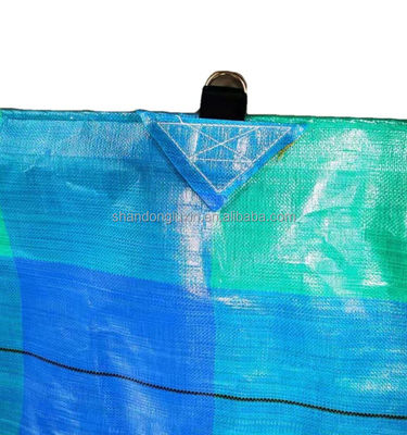 Densidade 6*6-16*16 PE Tarpaulin para proteção de cobertura de camiões pesados e carga