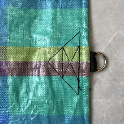 Densidade 6*6-16*16 PE Tarpaulin para proteção de cobertura de camiões pesados e carga