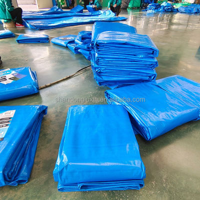Capa de caminhão 100% impermeável de lonas PE impressas para cobertura de carga em países africanos