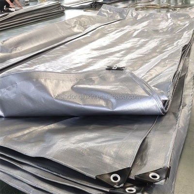 Impermeável Estripe Estilo PE Tarpaulin Industrial Multi Propósito Proof de Umidade Sunproof